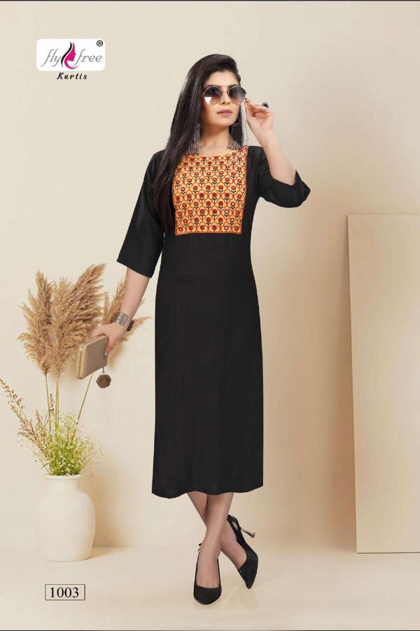 Fly Free Ignite Casual Wear Designer Kurti Collection